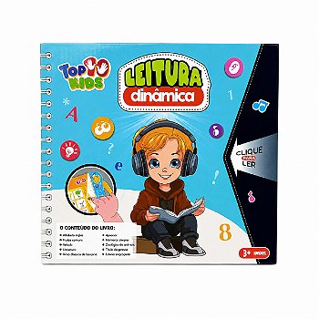Livro Interativo Leitura Dinâmica Infantil