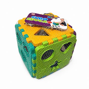 Cubo Educa com Blocos de Encaixe