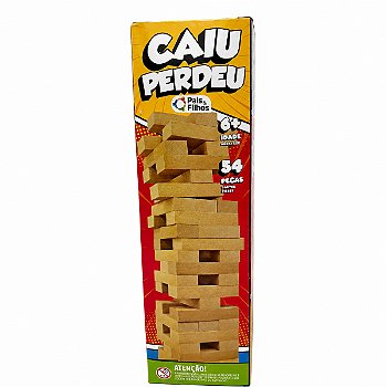 Jogo Caiu Perdeu com 54 Peças