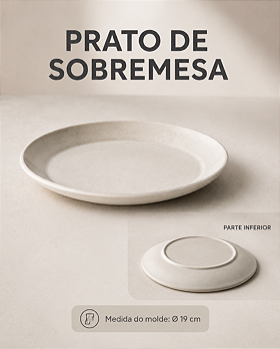 🍰 Molde Prato de Sobremesa