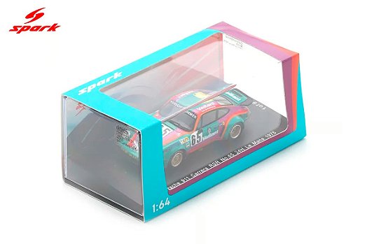 Porsche 911 Carrera RSR 3.0 No.65 24Hs Le Mans 1975 1:64 Spark