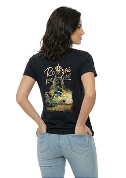 T-Shirt Baby Look Feminina Nossa Senhora Aparecida