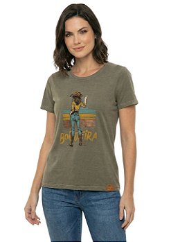 Shirt Feminina Estanciera Boiadeira