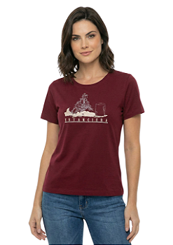 Camiseta Oversized Feminina Estanciera Prova de Tambor
