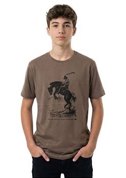 Camiseta Juvenil Masculina Estanciero Gineteada