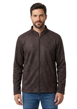 Jaqueta Suede Gola Padre Peluciada Masculina Estanciero