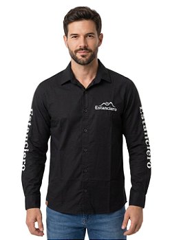 Camisa Competidor Masculina Estanciero Bordada