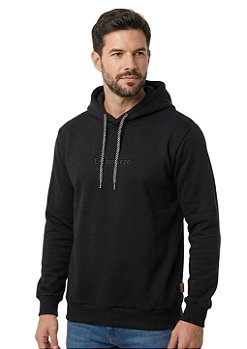 Moletom masculino estanciero bordado com capuz