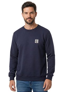 Blusa de moletom masculino estanciero alto-relevo