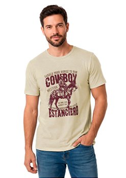 Camiseta Masculina Estanciero Cowboy Western