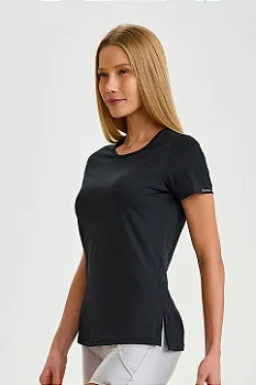 BLUSA BLOCKSUNDRY COM ABERTURA NA LATERAL - PRETO