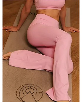 CALÇA FLARE SCULP - ROSA SOFT