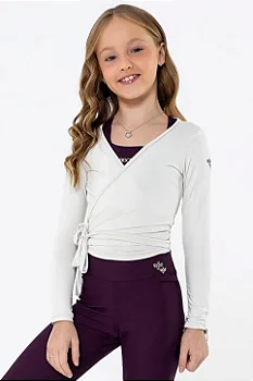 BLUSA ORQUIDEA INFANTIL - CREAM