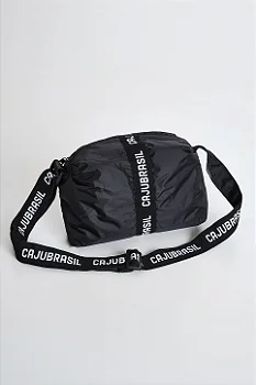 BOLSA TIRACOLO CAJU BRASIL - PRETO
