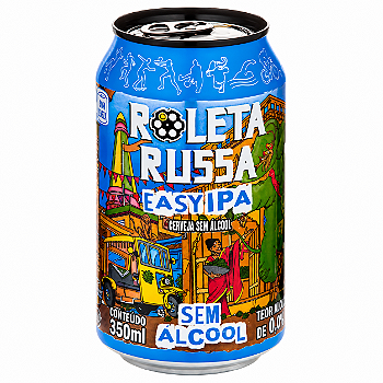 Roleta Russa Easy IPA - Cerveja IPA sem alcool