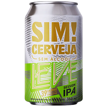 SIM! IPA Leve — Cerveja Sem Álcool