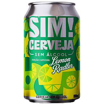 SIM! Lemon — Cerveja Sem Álcool