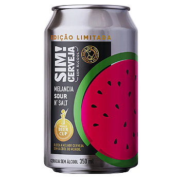 SIM! Melancia — Cerveja Sem Álcool