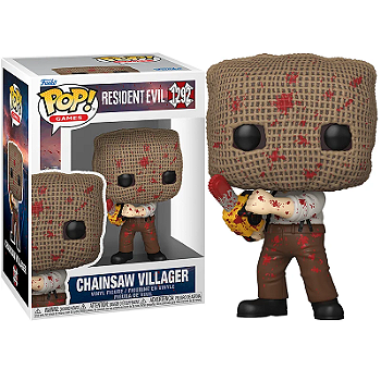 (PRÉ VENDA ) Funko Pop! Games: Resident Evil Chainsaw Villager #1292