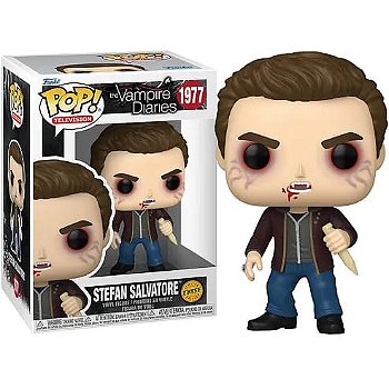 (PRÉ VENDA) Funko Pop! Television: The Vampire Diaries / Diarios De Um Vampiro Stevan Salvatore CHASE VAMPIRO#1977