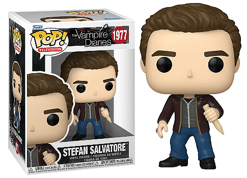 (PRÉ VENDA) Funko Pop! Television: The Vampire Diaries / Diarios De Um Vampiro Stevan Salvatore #1977