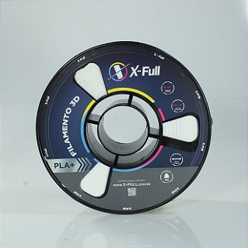 Filamento PLA+ X-Full Branco 1kg 1,75mm para Impressora 3D