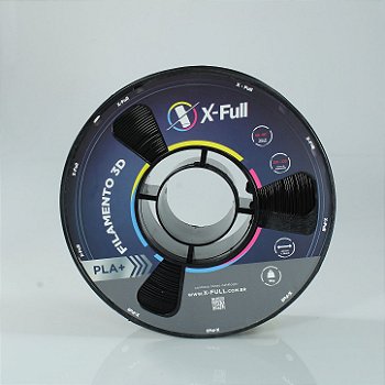 Filamento PLA+ X-Full Preto 1kg 1,75mm para Impressora 3D