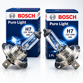 Kit 2 Lâmpada H7 12V 55W Pure Light Bosch Original