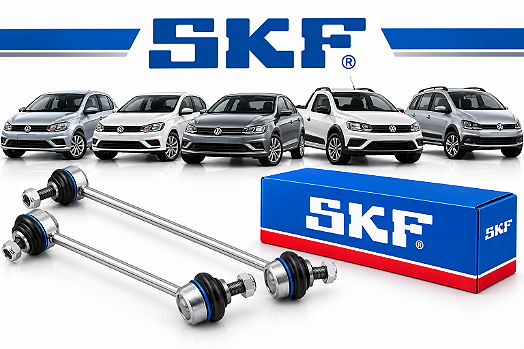 Par de Bieletas Dianteiras Volkswagen Gol Fox Voyage Polo e Saveiro Skf