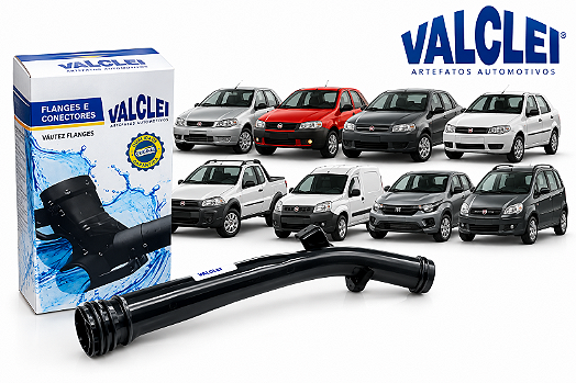 Tubo Agua Refrigeração Motor Fiat Fire 1.0 1.3 1.4 Valclei