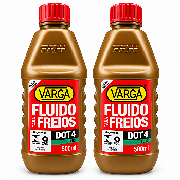 Kit 2 Fluido De Freio Óleo Dot4 Varga Trw 500ml Original