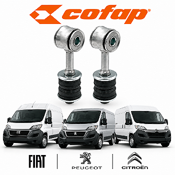 Par Bieleta Dianteira Fiat Ducato Peugeot Boxer Citroen Jumper Originais Cofap
