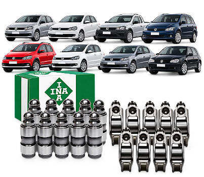 Kit 8 Tucho E 8 Balancim Gol G4 G5 Fox Polo 1.0 1.6 8V INA