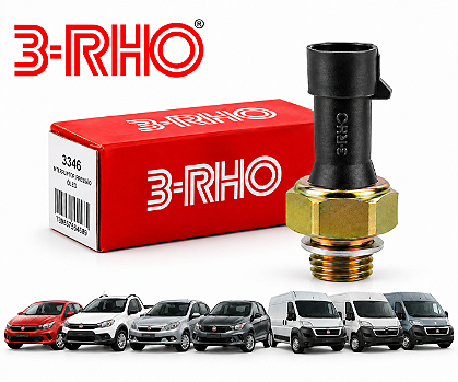 Interruptor de Pressão de Óleo Fiat Palio Uno Strada Argo 3-RHO