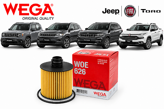 Filtro De Óleo Refil Toro Renegade Compass Diesel Wega
