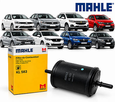 Filtro de Combustível Gol G5 G6 Fox Up Voyage Peugeot 206 207 208 Mahle