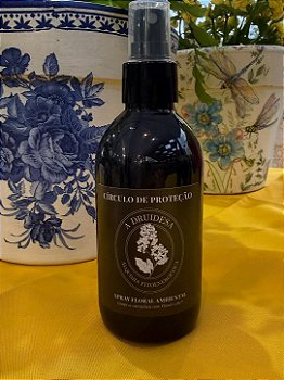 Spray de ambiente com óleos essenciais e florais - Proteção Espiritual