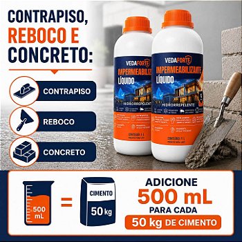 Kit 2 Impermeabilizantes Líquidos Hidrorrepelentes [1 Litro]