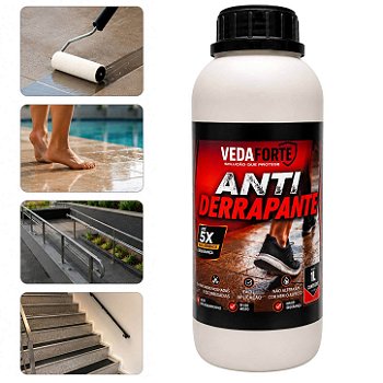 Antiderrapante para Pisos Veda Forte Proteção e Segurança [1 Litro]