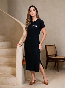 Vestido Midi "Jesus"