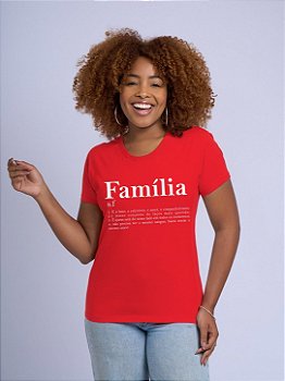 Camiseta Tshirt Feminina e Masculina "Família"