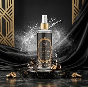Body Splash Luxury Black da Soul Cosméticos