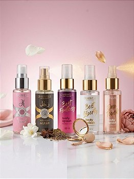 Kit Body Splash de Bolsa da Charmelle