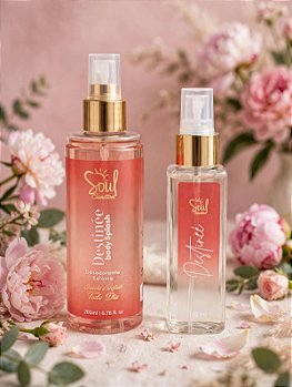 Kit Body Splash e Perfume Capilar Destinée da Soul Cosméticos