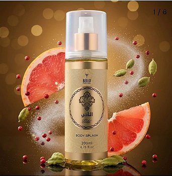 Body Splash Gold da Bello Charme