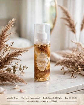 Body Splash Vanilla Rum da Barbours