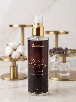 Body Splash Rosé do Oriente da Begônia