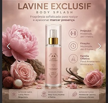 Body Splash Lavine Exclusif da Primacial