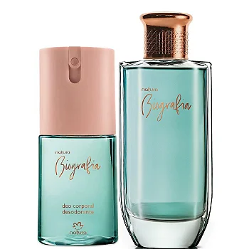 Presente Natura Biografia Perfume e Desodorante