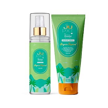 Kit Ju PXT Hidratante e Body Splash Alegria Tropical
